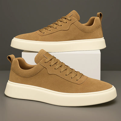Sneakers Tabac en Daim - Tres Confortable