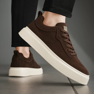 Sneakers Marron en Daim - Tres Confortable