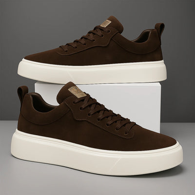 Sneakers Marron en Daim - Tres Confortable