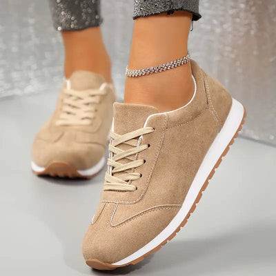 Sneakers Cmel en Daim Tres Confortable - Femme