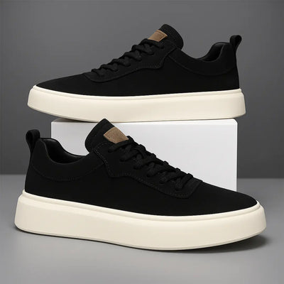 Sneakers Noir en Daim - Tres Confortable