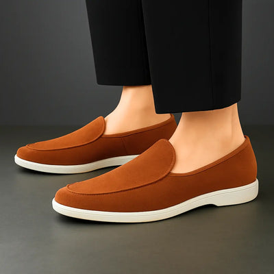 Mocassin Daim Marron - Tres Confortable
