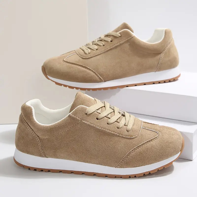 Sneakers Cmel en Daim Tres Confortable - Femme