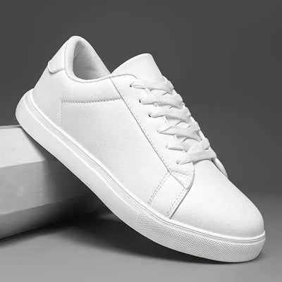 Sneakers Blanc en Cuir - Tres Confortable