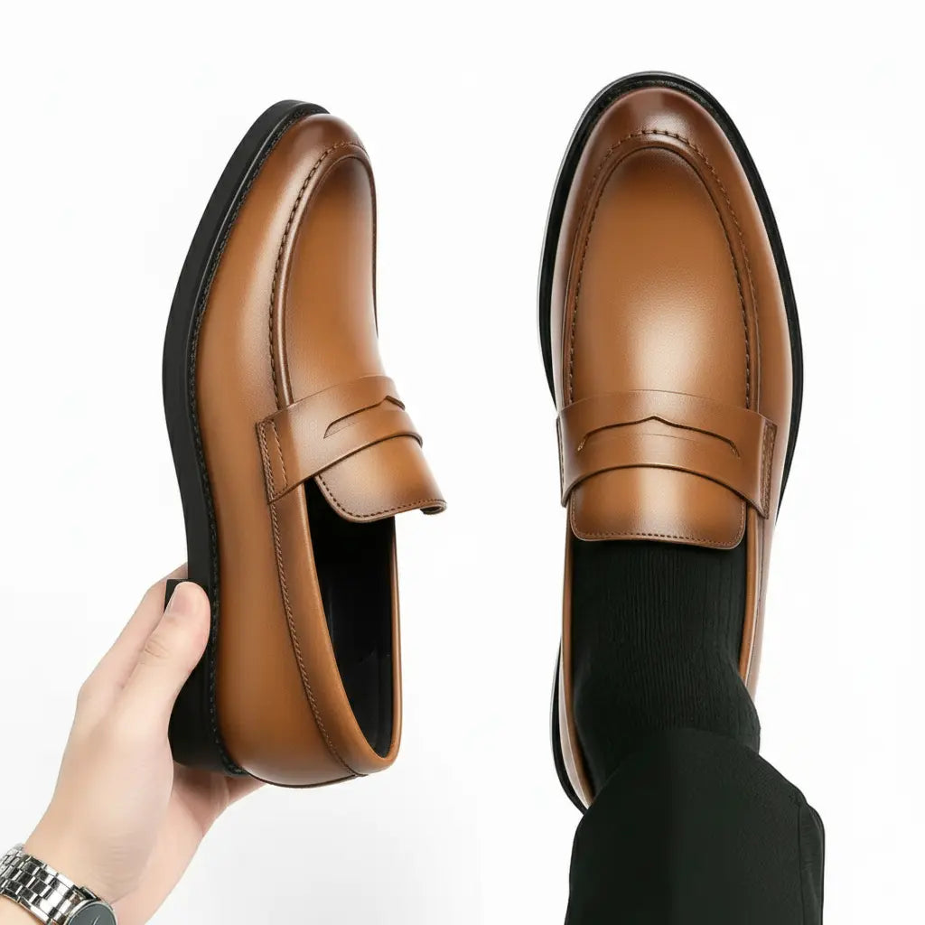 Chaussure Taba  de Luxe Confortable 100% Cuir