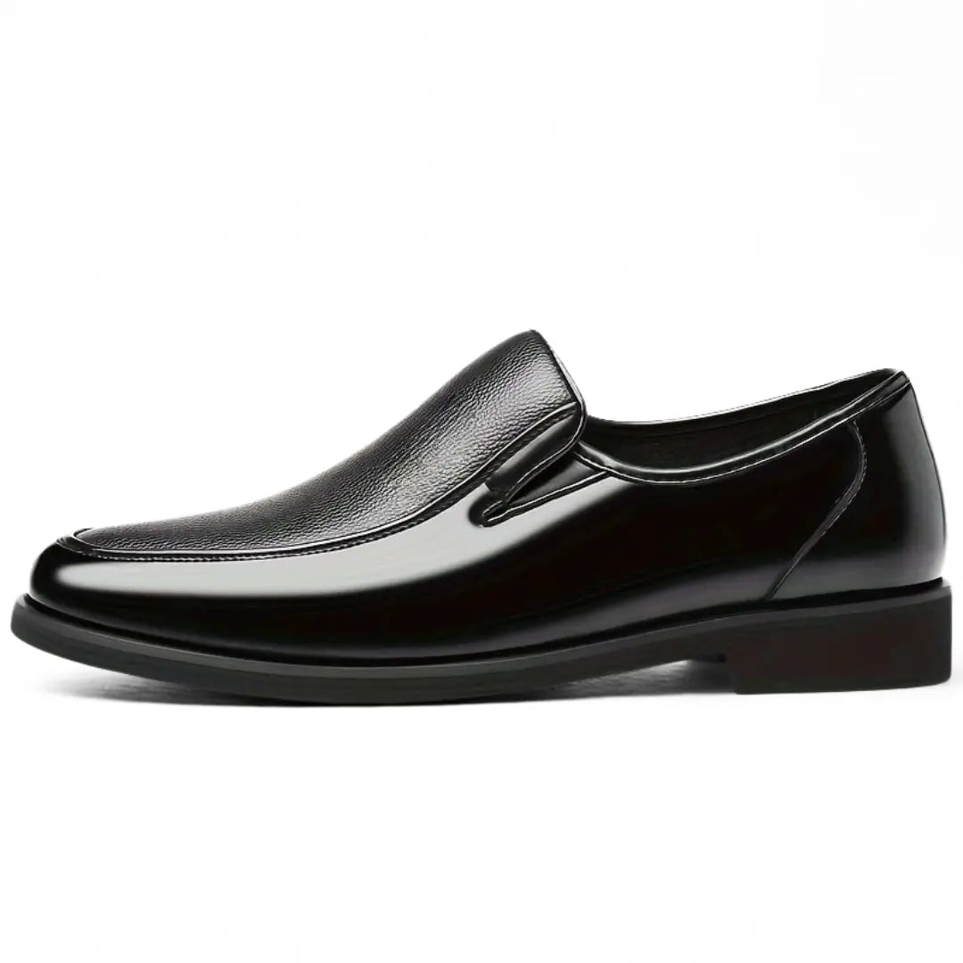 Chaussure Classe Noir 100% Cuir Tres Confortable