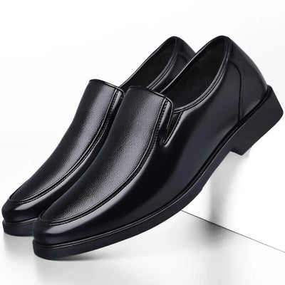 Chaussure Classe Noir 100% Cuir Tres Confortable