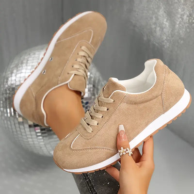 Sneakers Cmel en Daim Tres Confortable - Femme