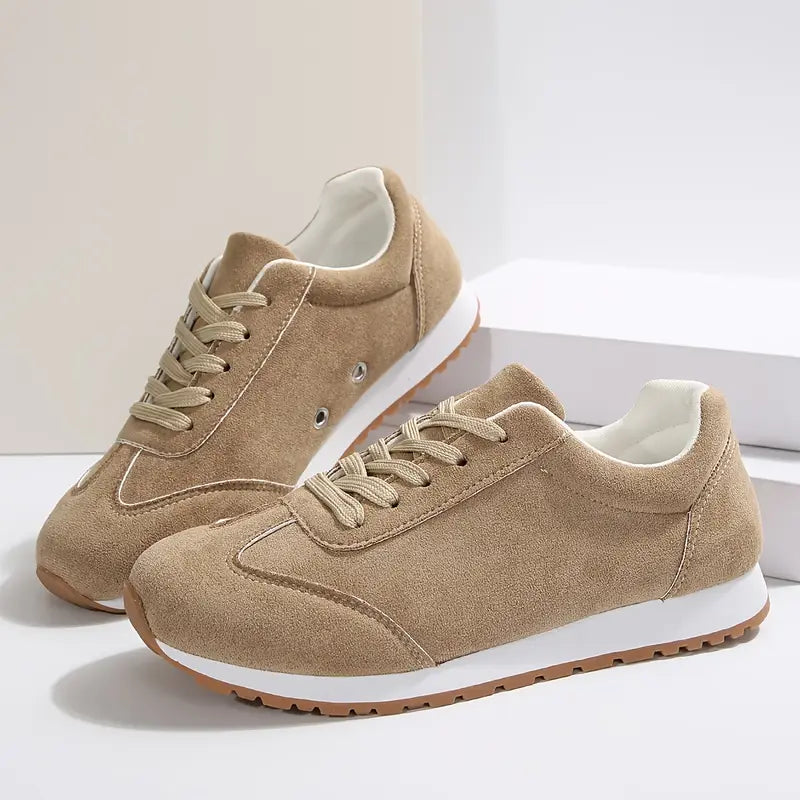 Sneakers Cmel en Daim Tres Confortable - Femme