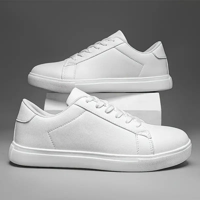 Sneakers Blanc en Cuir - Tres Confortable